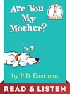 Cover image for Are You My Mother?
